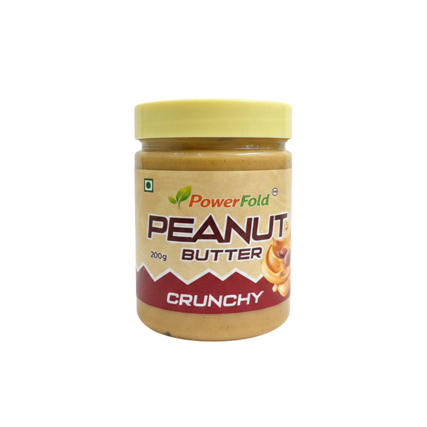 PowerFold Natural Peanut Butter | Creamy, Crunchy & Chocolate | 200g 500g 900g