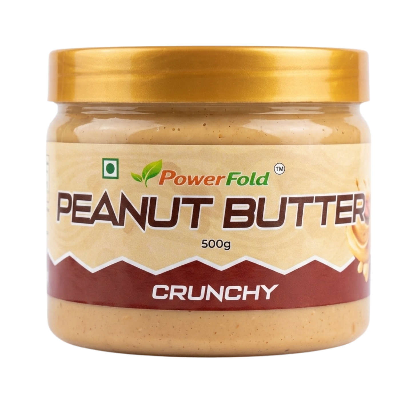 PowerFold Natural Peanut Butter | Creamy, Crunchy & Chocolate | 200g 500g 900g