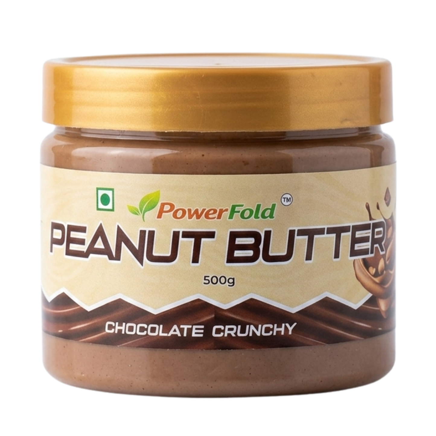PowerFold Natural Peanut Butter | Creamy, Crunchy & Chocolate | 200g 500g 900g