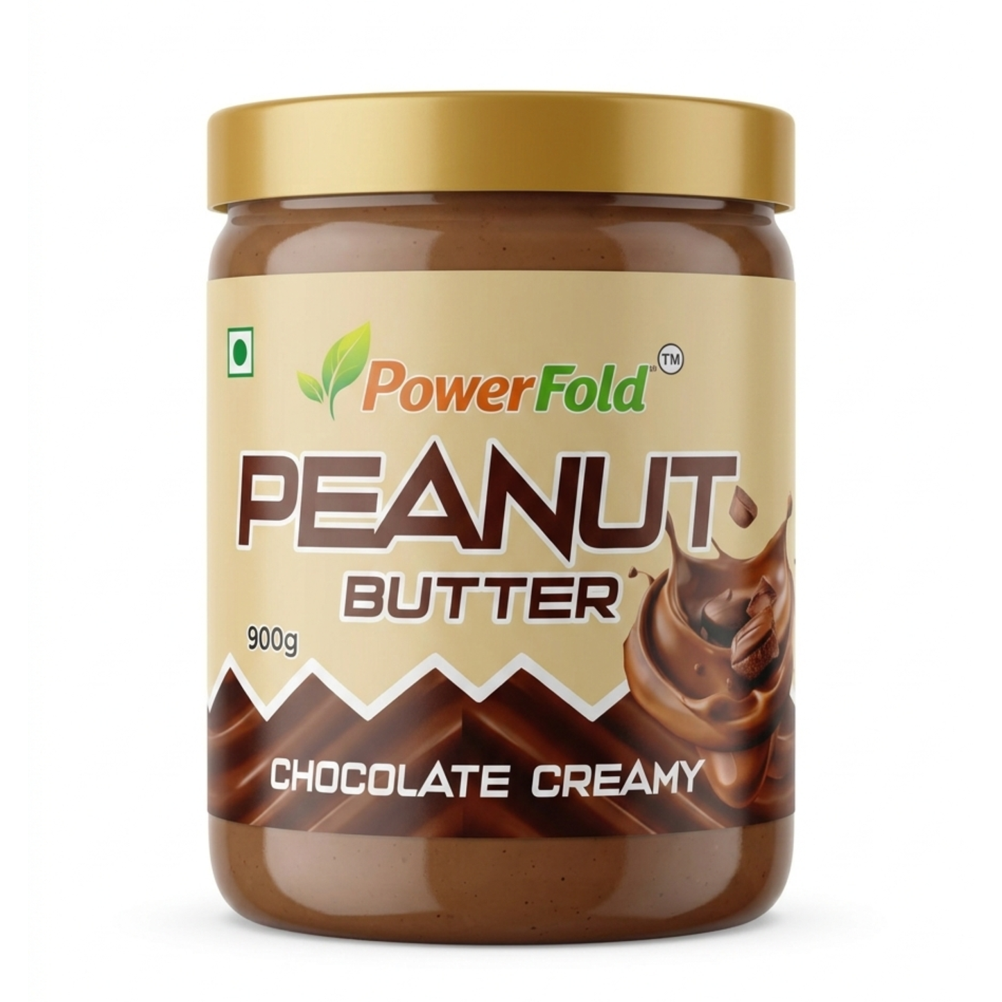 PowerFold Natural Peanut Butter | Creamy, Crunchy & Chocolate | 200g 500g 900g